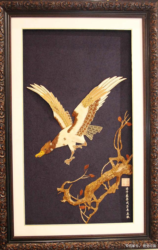 濮陽(yáng)麥稈畫作品入選中國(guó)好禮