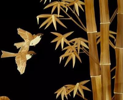 洛寧麥秸畫:洛陽(yáng)市洛寧縣特產(chǎn)手工藝品麥秸畫